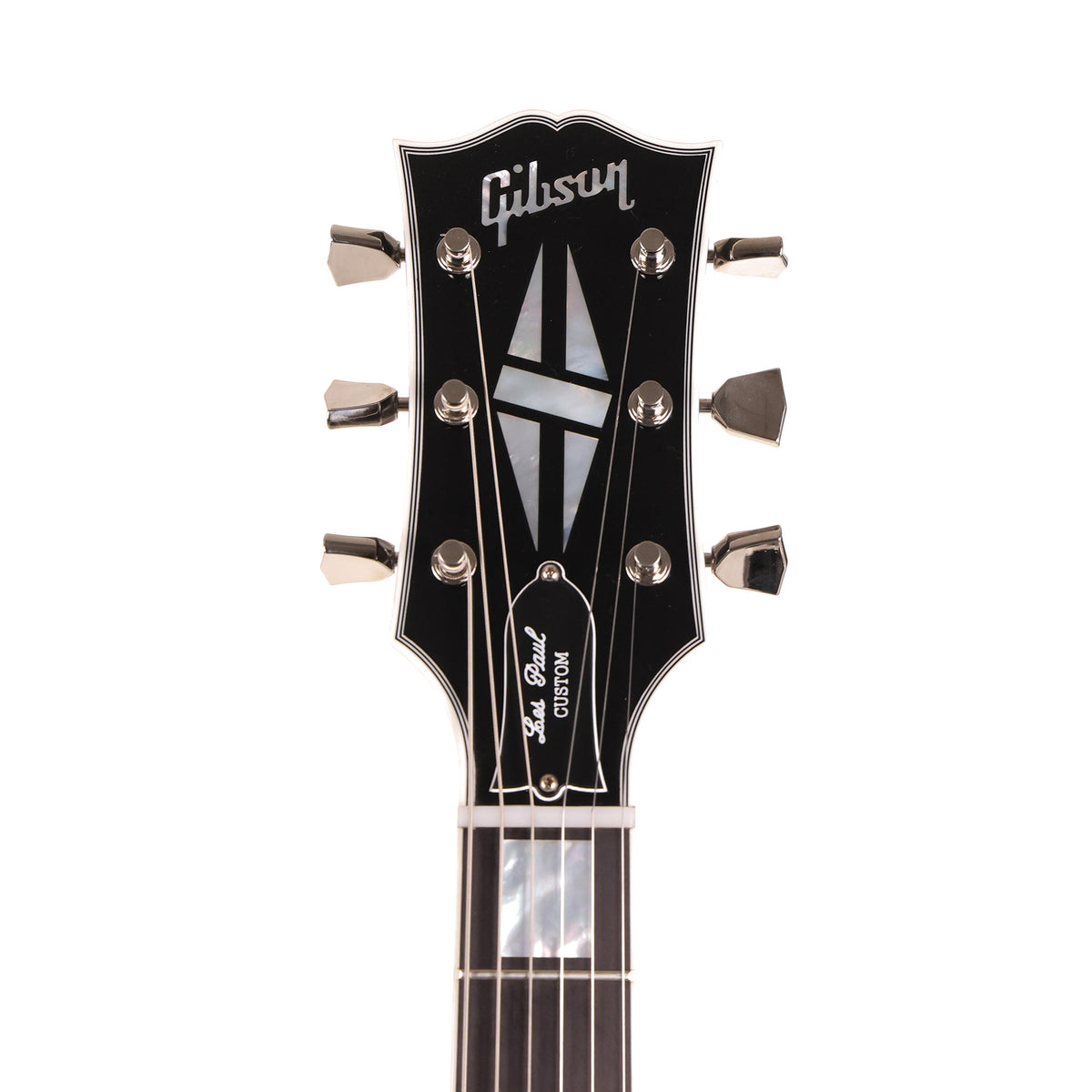 Gibson Custom Shop 1968 Les Paul Custom Reissue Silver Ripple Gloss — 12