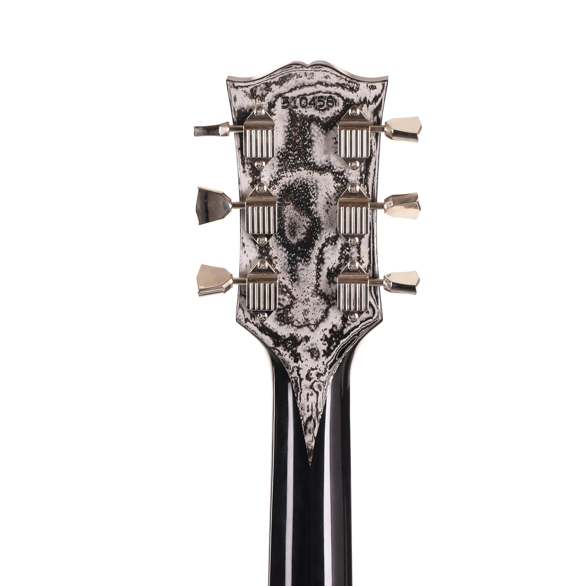 Gibson Custom Shop 1968 Les Paul Custom Reissue Silver Ripple Gloss — 13