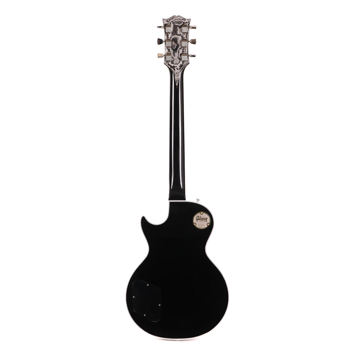 Gibson Custom Shop 1968 Les Paul Custom Reissue Silver Ripple Gloss — 3