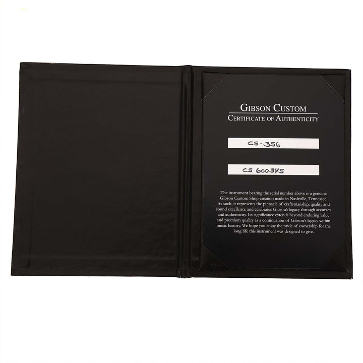 Gibson Custom Shop CS-356 VOS Candy Apple Orange