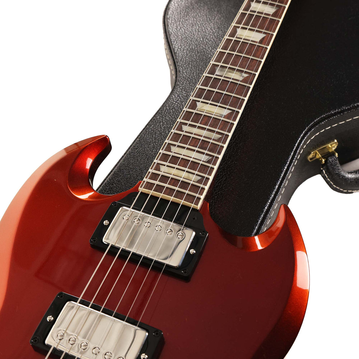 Gibson Custom Shop SG Standard '61 Blood Orange Shift Gloss — 7