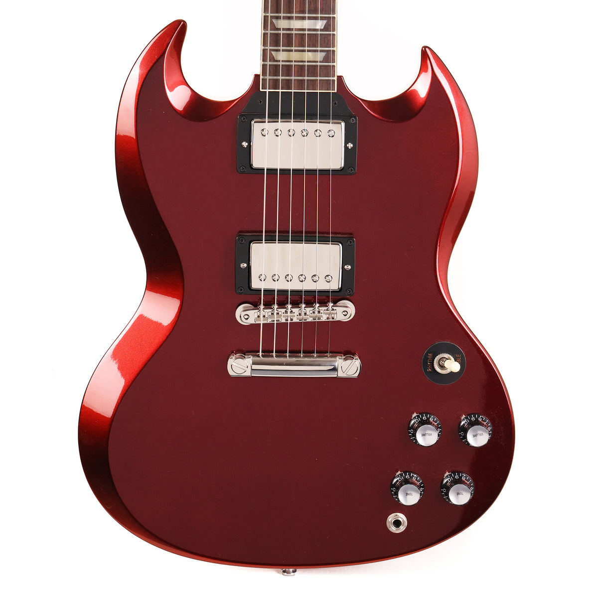 Gibson Custom Shop SG Standard '61 Blood Orange Shift Gloss — 2