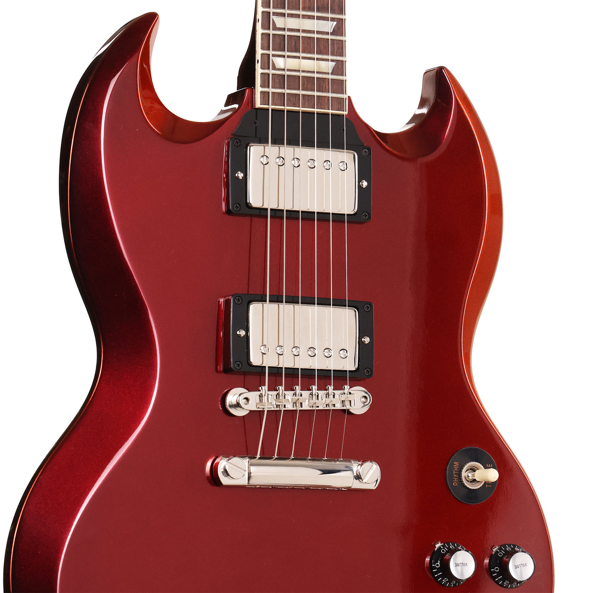 Gibson Custom Shop SG Standard '61 Blood Orange Shift Gloss — 4