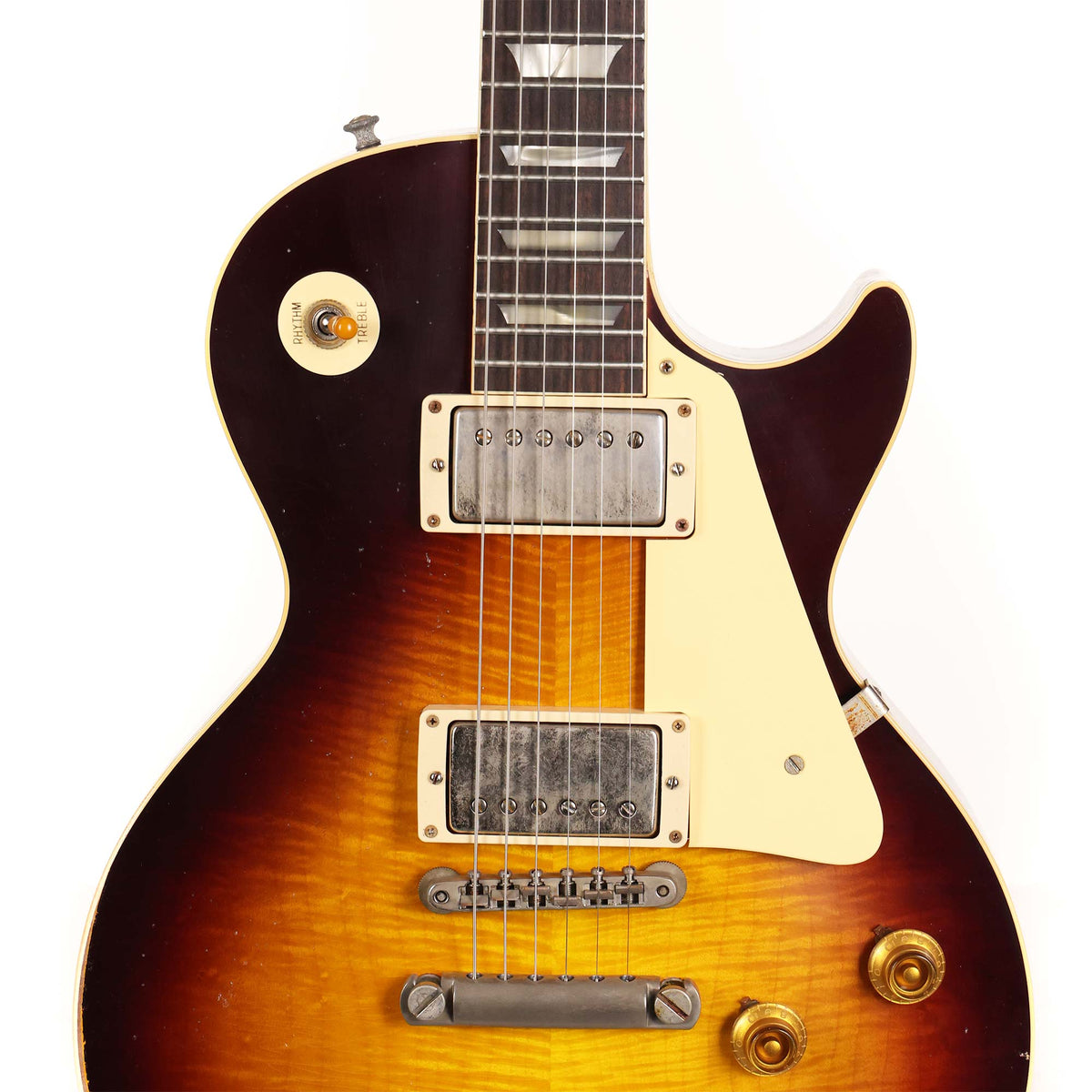 Gibson Custom Shop 1959 Les Paul Standard Reissue Brandy Southern Fade Dark Back Light Aged — 4