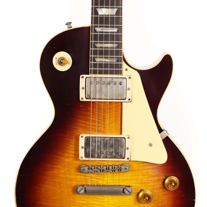 Gibson Custom Shop 1959 Les Paul Standard Reissue Brandy Southern Fade Dark Back Light Aged