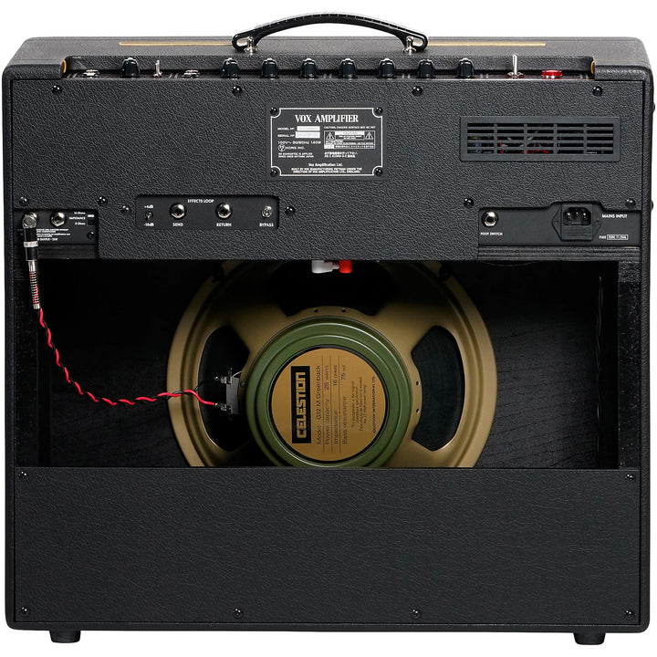 Vox AC15 Hand-Wired 1x12 Guitar Combo Amplifier with Celestion Greenback