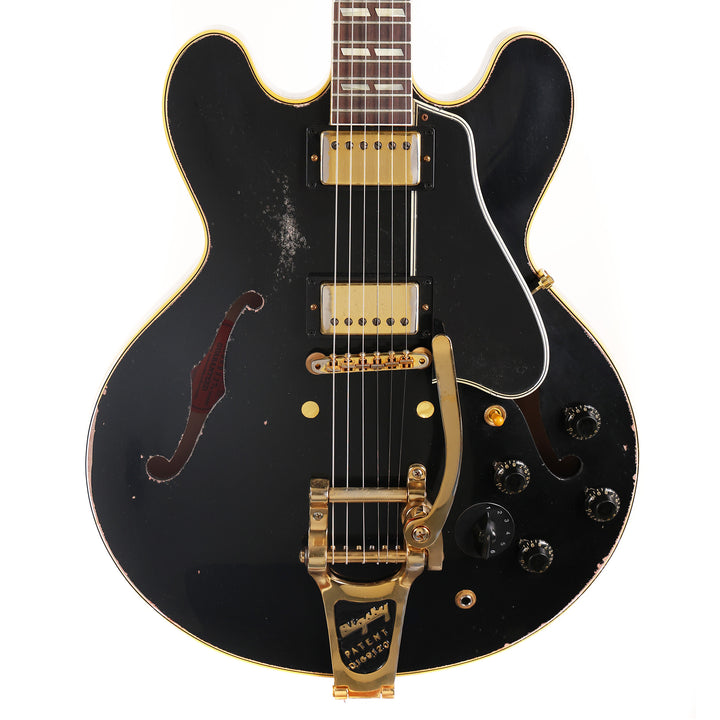 Gibson Custom Shop Limited Edition 1959 ES-345 Reissue with Bigsby Heavy Aged Ebony