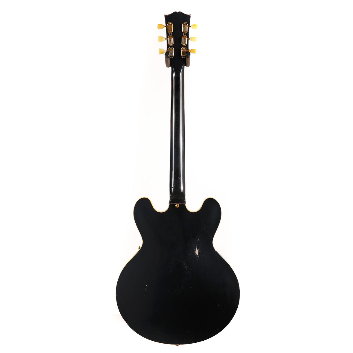 Gibson Custom Shop Limited Edition 1959 ES-345 Reissue with Bigsby Heavy Aged Ebony — 4