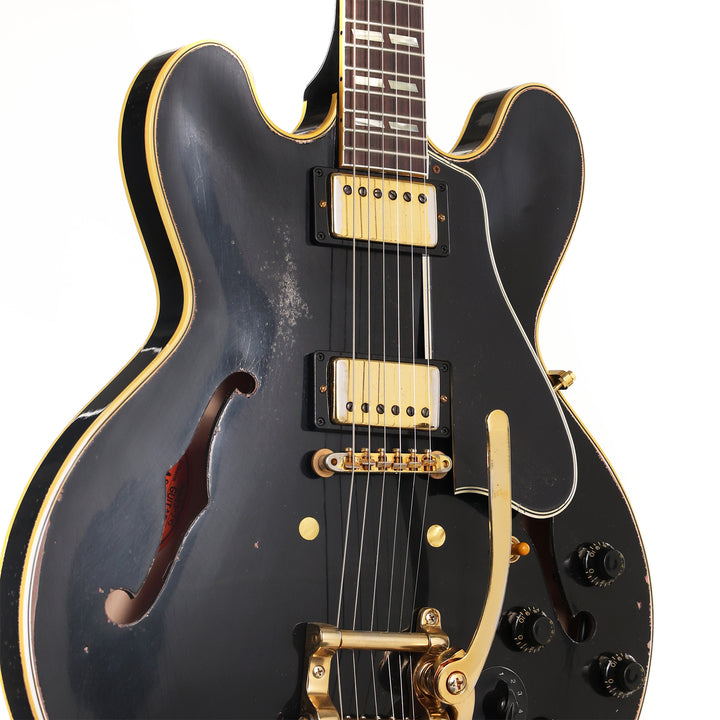 Gibson Custom Shop Limited Edition 1959 ES-345 Reissue with Bigsby Heavy Aged Ebony