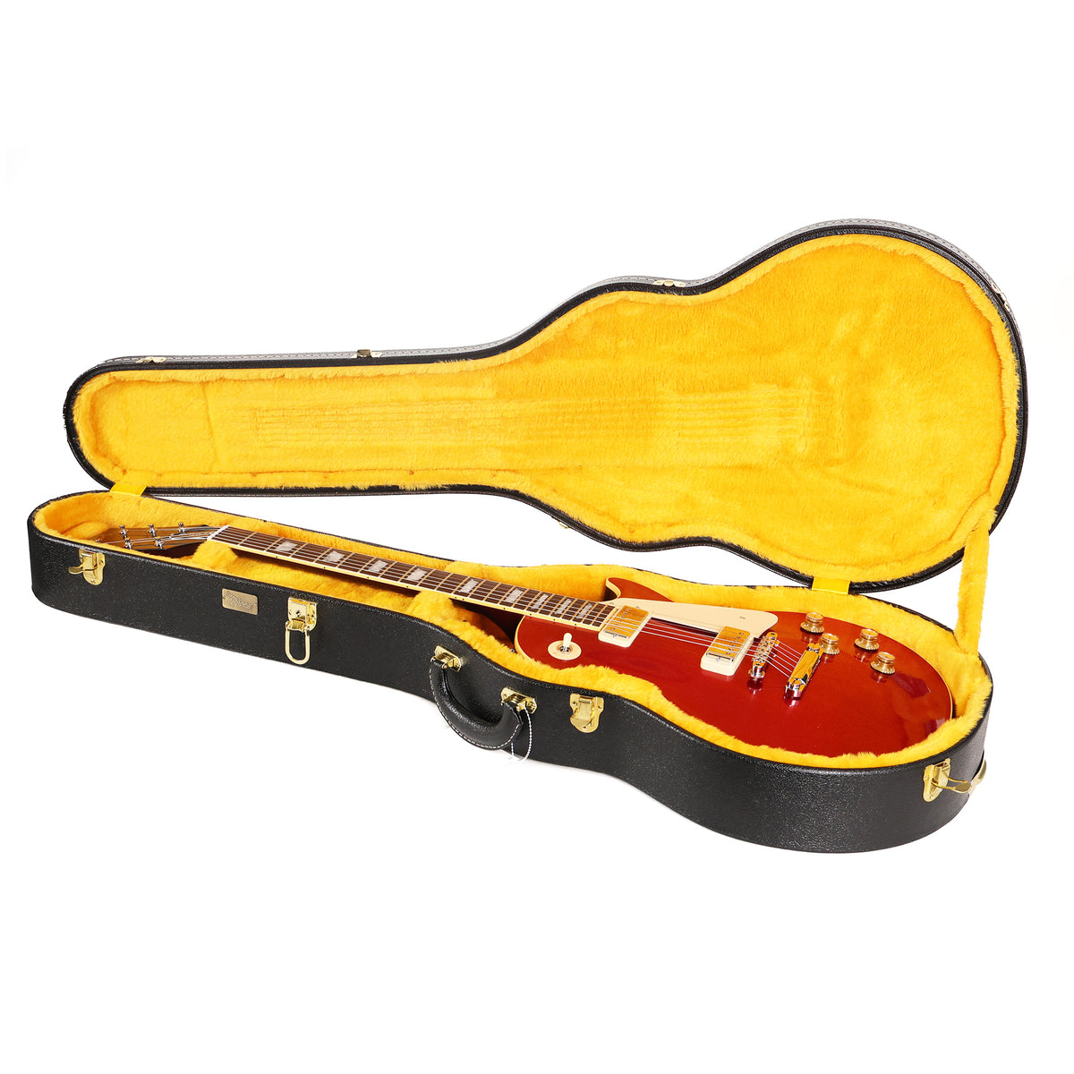 Gibson Custom Shop Limited Edition 1976 Les Paul Deluxe Reissue Red Sparkle Top — 11