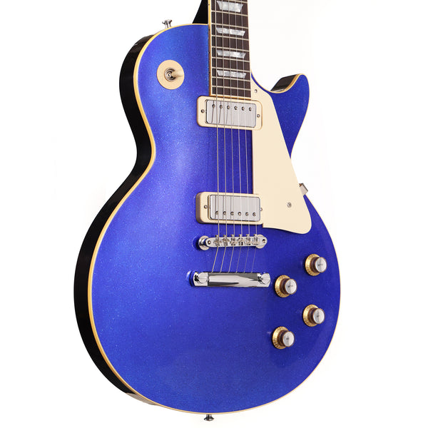 Gibson Custom Shop Limited Edition 1976 Les Paul Deluxe Reissue Blue Sparkle Top