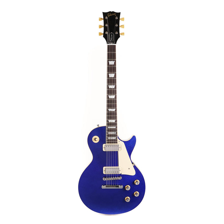 Gibson Custom Shop Limited Edition 1976 Les Paul Deluxe Reissue Blue Sparkle Top