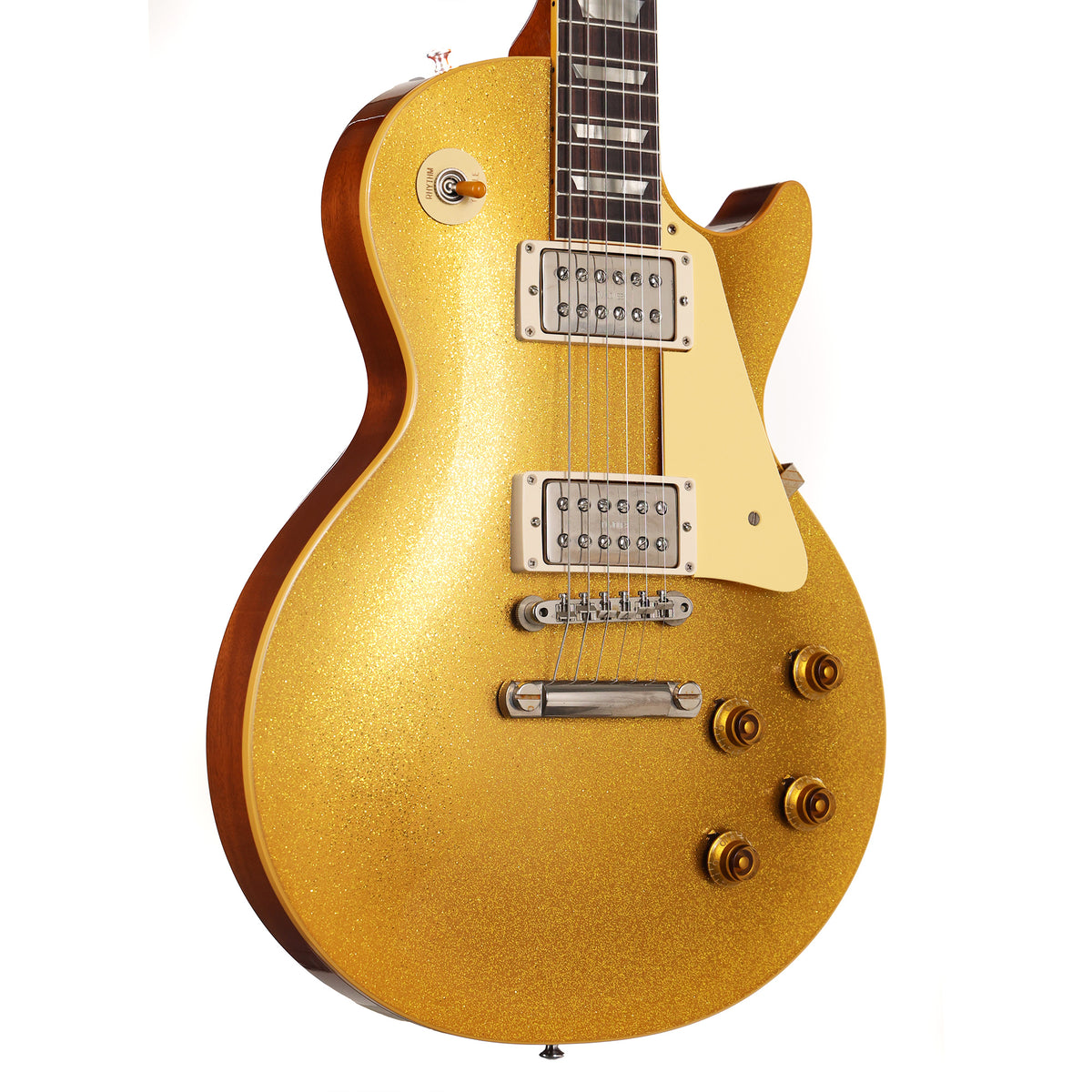 Gibson Custom Shop Limited Edition 1957 Les Paul Gold Sparkle with TV Jones Power'Trons — 1