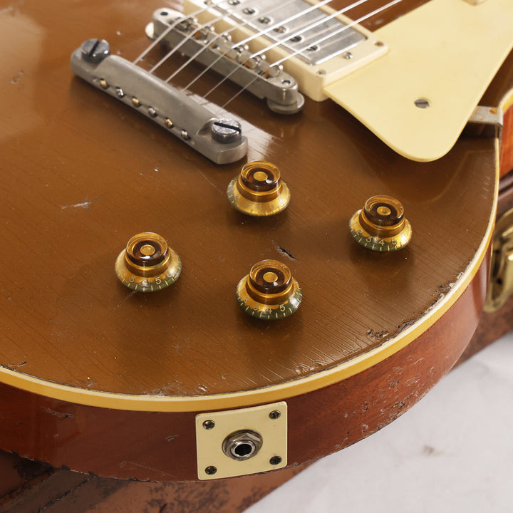 Gibson Custom Shop 1957 Les Paul Goldtop Limited Edition Murphy Lab Ultra Heavy Aged Mustard Gold