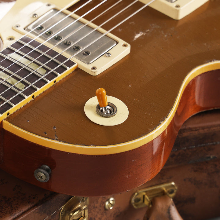 Gibson Custom Shop 1957 Les Paul Goldtop Limited Edition Murphy Lab Ultra Heavy Aged Mustard Gold