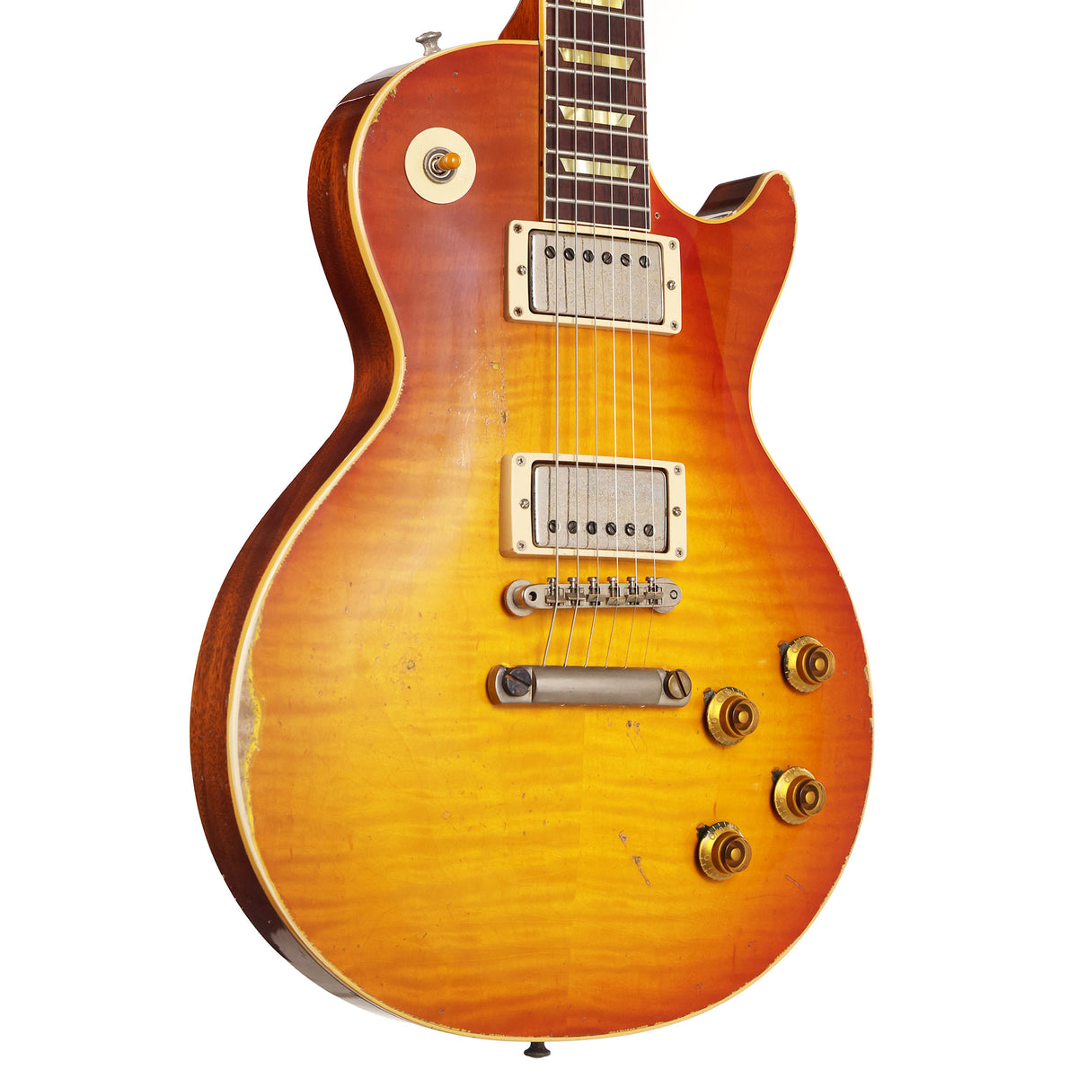 Gibson Custom Shop Limited Edition 1959 Les Paul Reissue Murphy Lab Heavy Aged Molten Amber Burst — 1