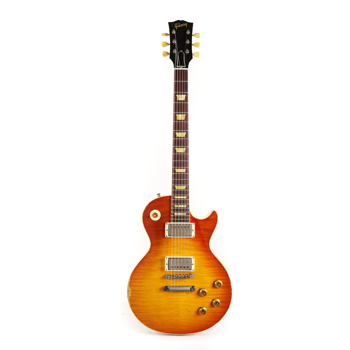 Gibson Custom Shop Limited Edition 1959 Les Paul Reissue Murphy Lab Heavy Aged Molten Amber Burst — 3