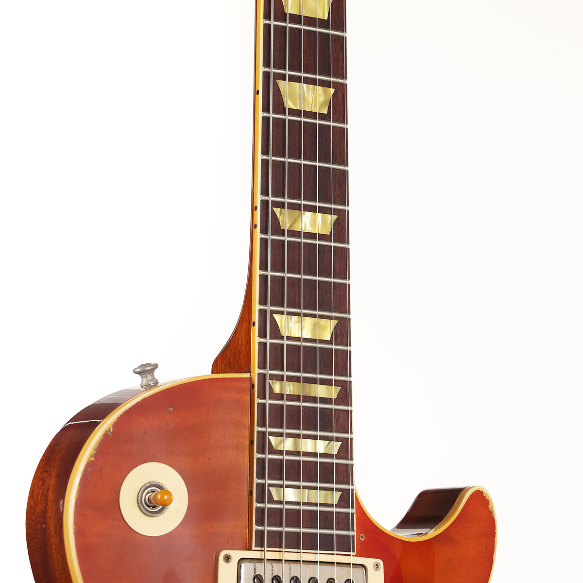 Gibson Custom Shop Limited Edition 1959 Les Paul Reissue Murphy Lab Heavy Aged Molten Amber Burst — 7