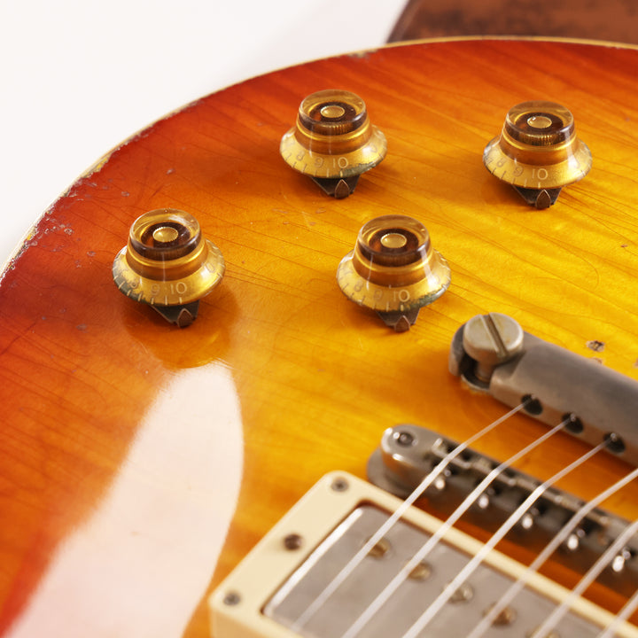 Gibson Custom Shop Limited Edition 1959 Les Paul Reissue Murphy Lab Heavy Aged Molten Amber Burst