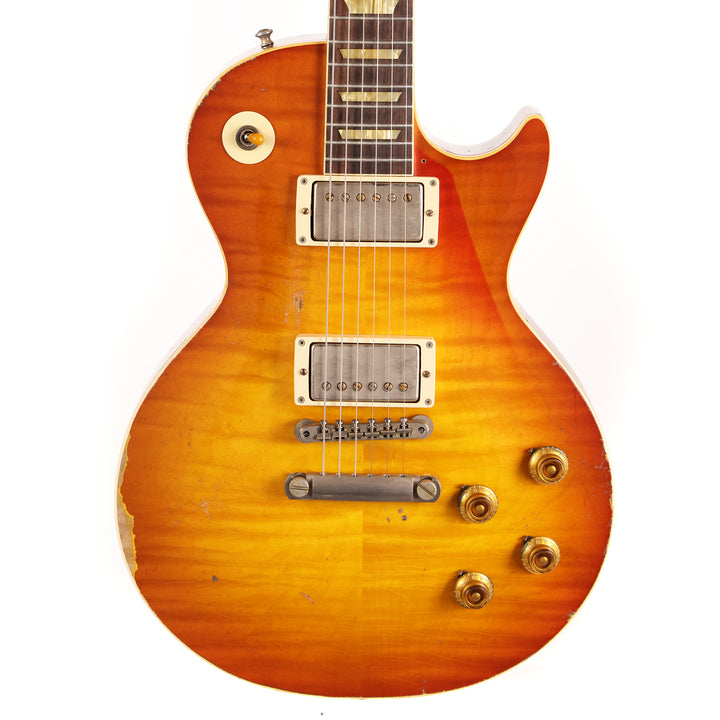 Gibson Custom Shop Limited Edition 1959 Les Paul Reissue Murphy Lab Heavy Aged Molten Amber Burst