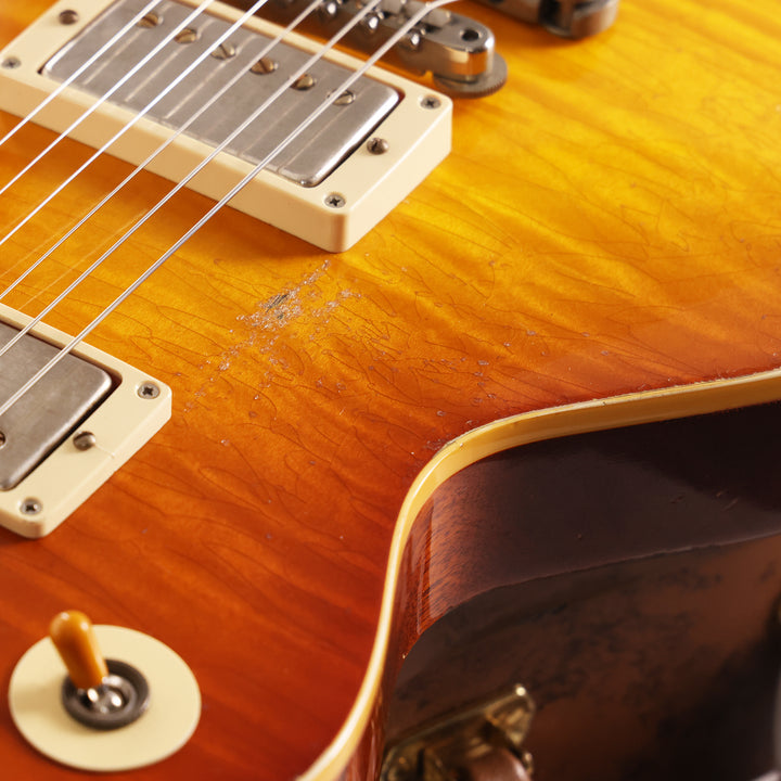 Gibson Custom Shop Limited Edition 1959 Les Paul Reissue Murphy Lab Heavy Aged Molten Amber Burst