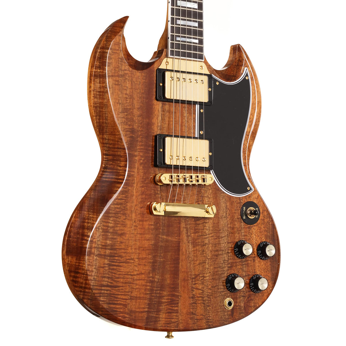 Gibson Custom Shop SG Custom Limited Edition Koa Top Walnut Gloss — 1