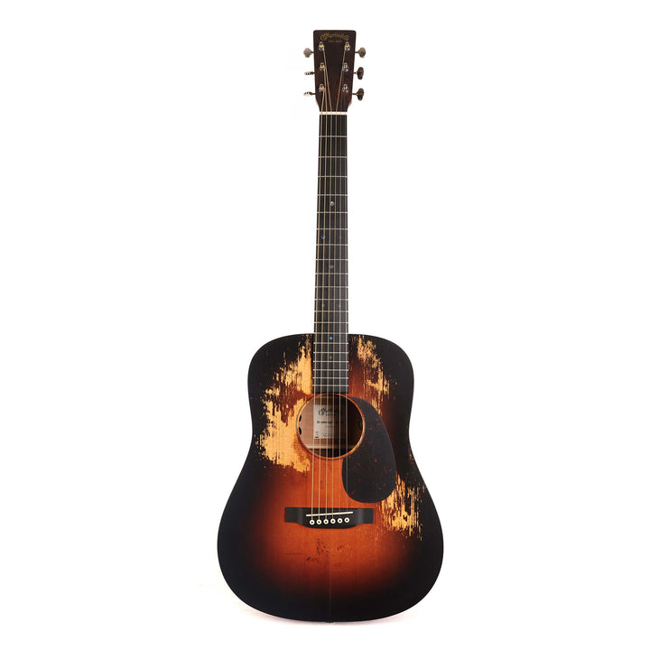 Martin D Jr E StreetLegend Acoustic-Electric Guitar Burst Repaired