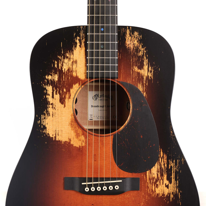Martin D Jr E StreetLegend Acoustic-Electric Guitar Burst Repaired