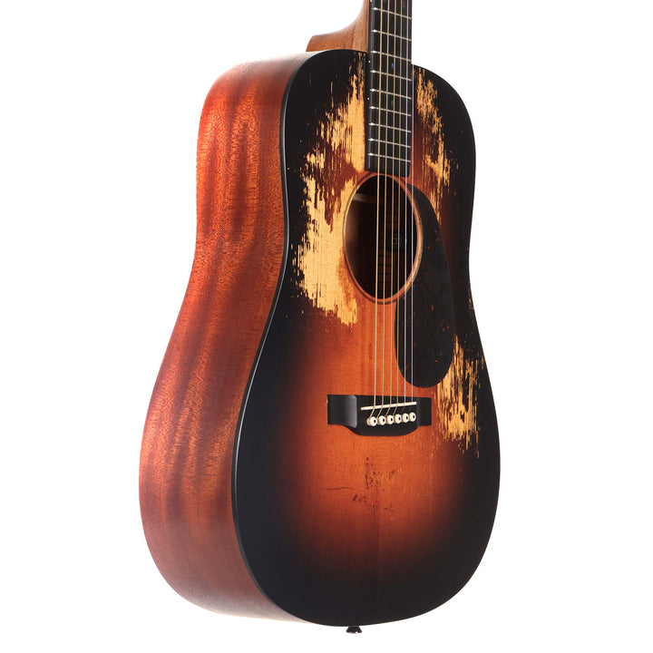 Martin D Jr E StreetLegend Acoustic-Electric Guitar Burst Repaired