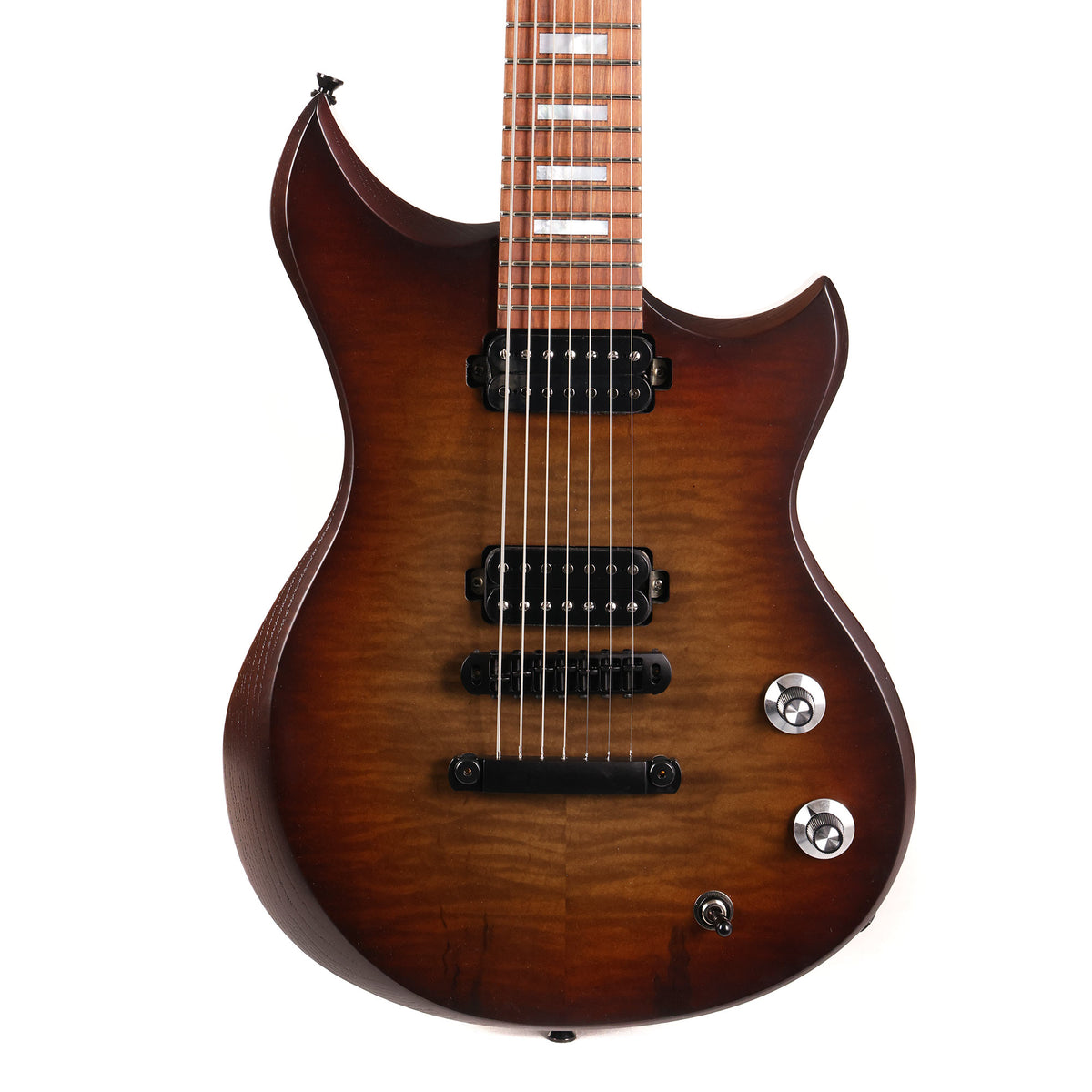 Dunable USA Custom Shop Cyclops 7-String Charcoal Tobacco Burst — 1