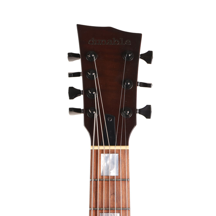 Dunable USA Custom Shop Cyclops 7-String Charcoal Tobacco Burst