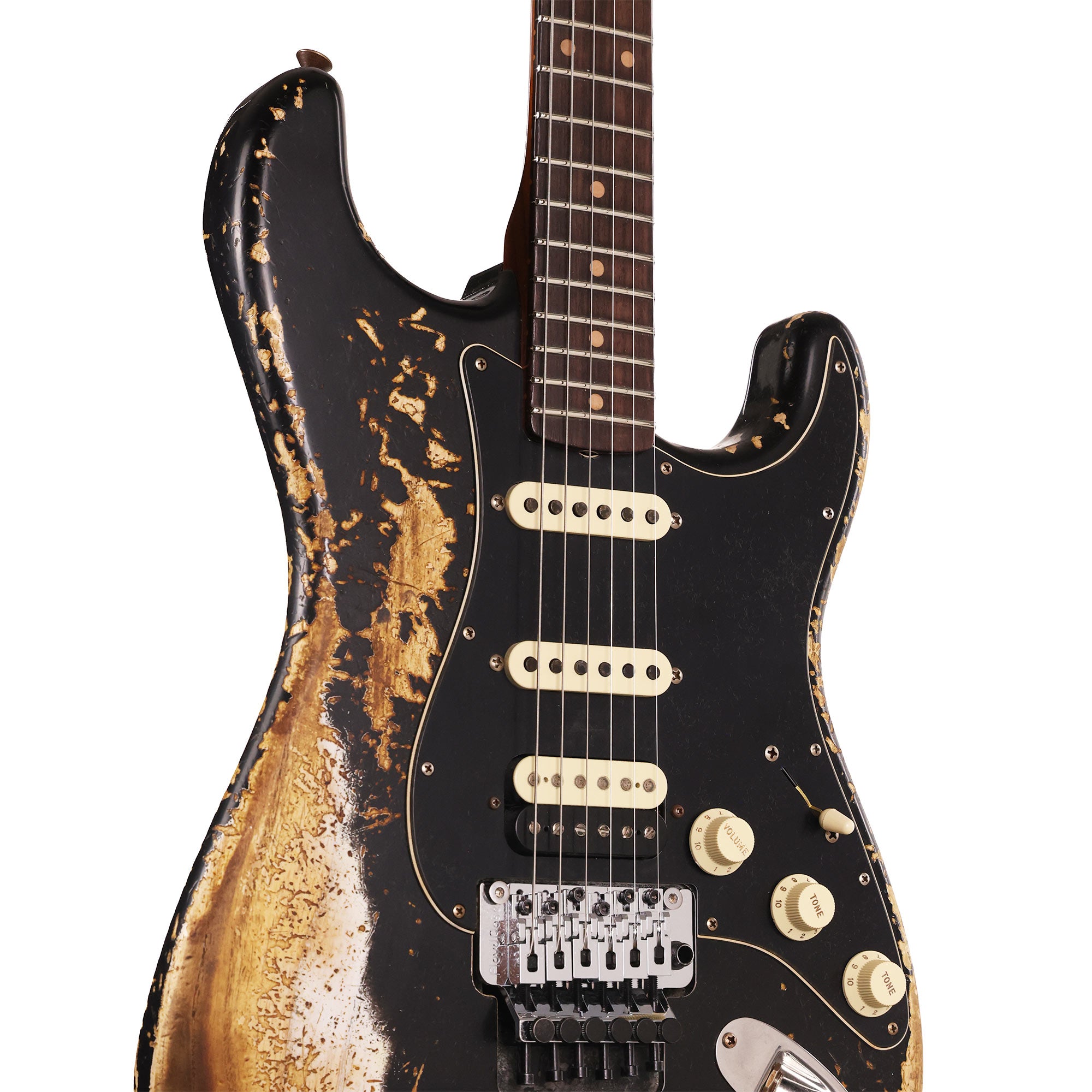 Fender Custom Shop Poblano HSS Stratocaster Floyd Rose Super Heavy