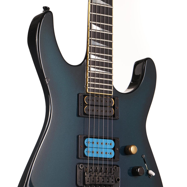 1991 Jackson USA Soloist Refinished Blue Burst