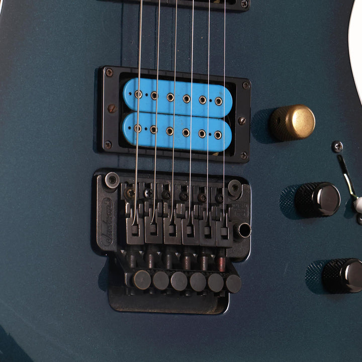 1991 Jackson USA Soloist Refinished Blue Burst