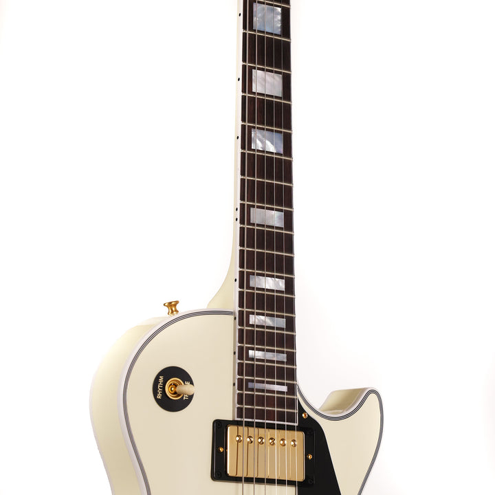 Gibson Custom Shop Les Paul Custom Made 2 Measure Classic White Gloss with Rosewood Fretboard