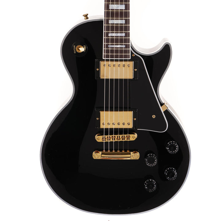Gibson Custom Shop Les Paul Custom Made 2 Measure Ebony Gloss with Rosewood Fretboard