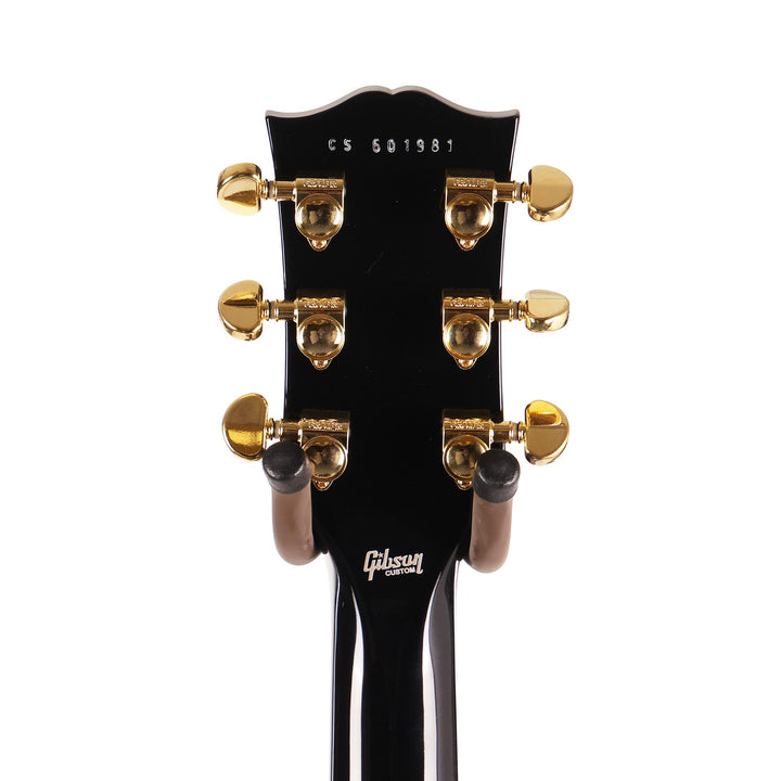 Gibson Custom Shop Les Paul Custom Made 2 Measure Ebony Gloss with Rosewood Fretboard