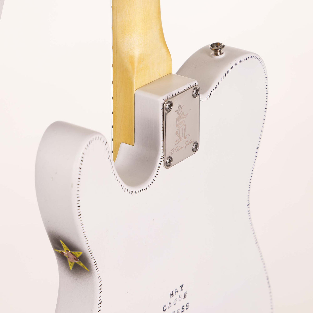 El Cabron Guitars 'Coca Wine Custom' — 10