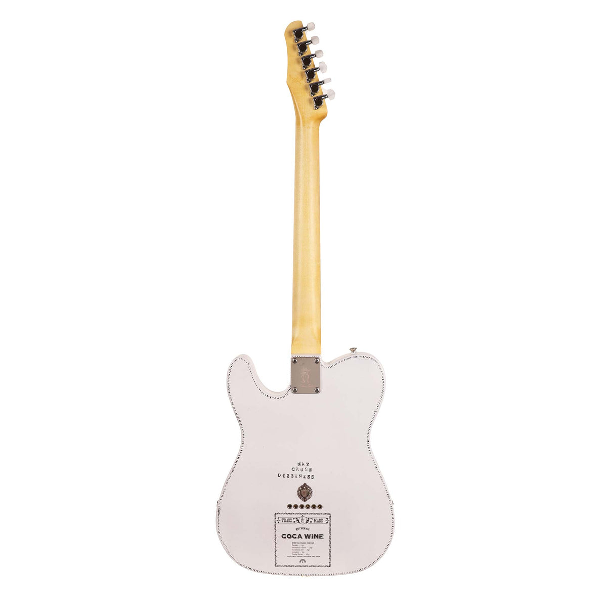 El Cabron Guitars 'Coca Wine Custom' — 3
