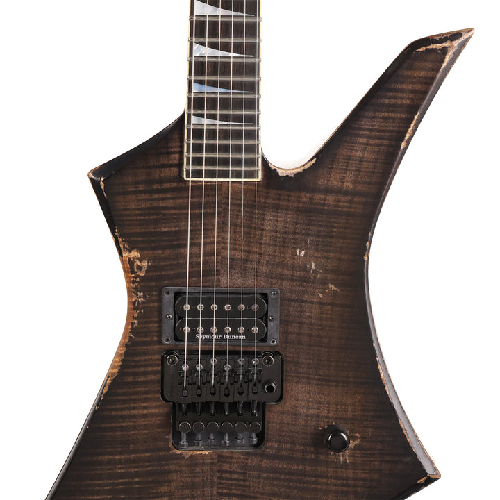 Jackson Custom Shop Kelly 1H Relic Transparent Black