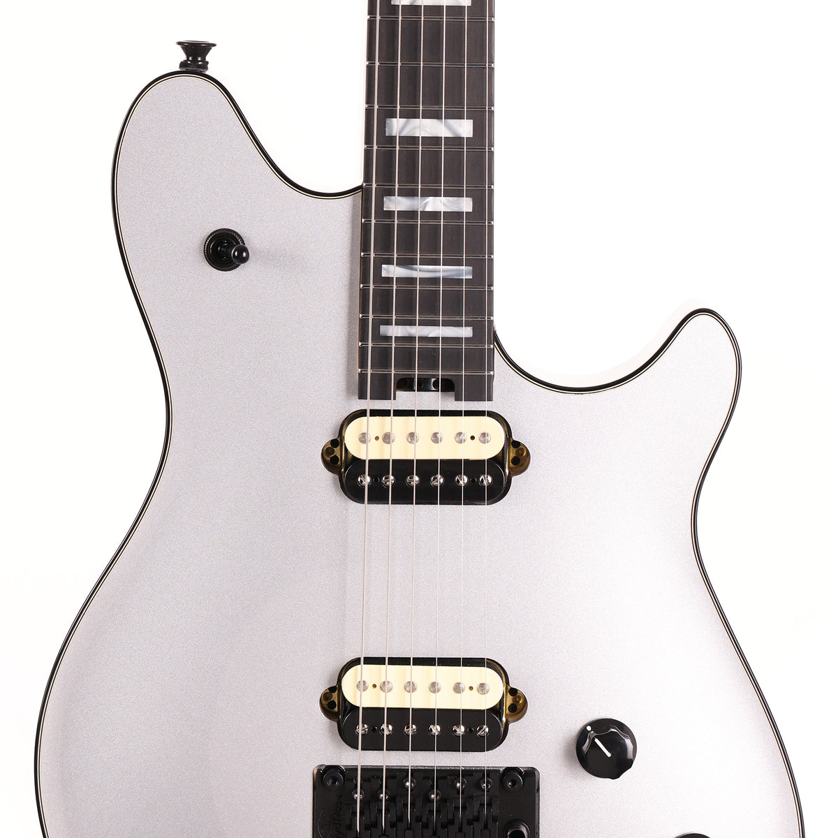 EVH Wolfgang USA Guitar Silver — 4