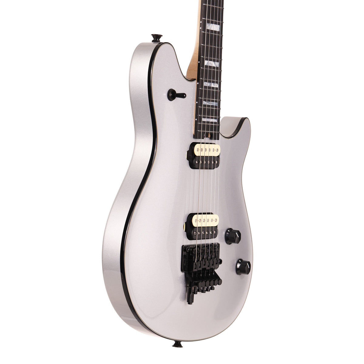 EVH Wolfgang USA Guitar Silver — 5