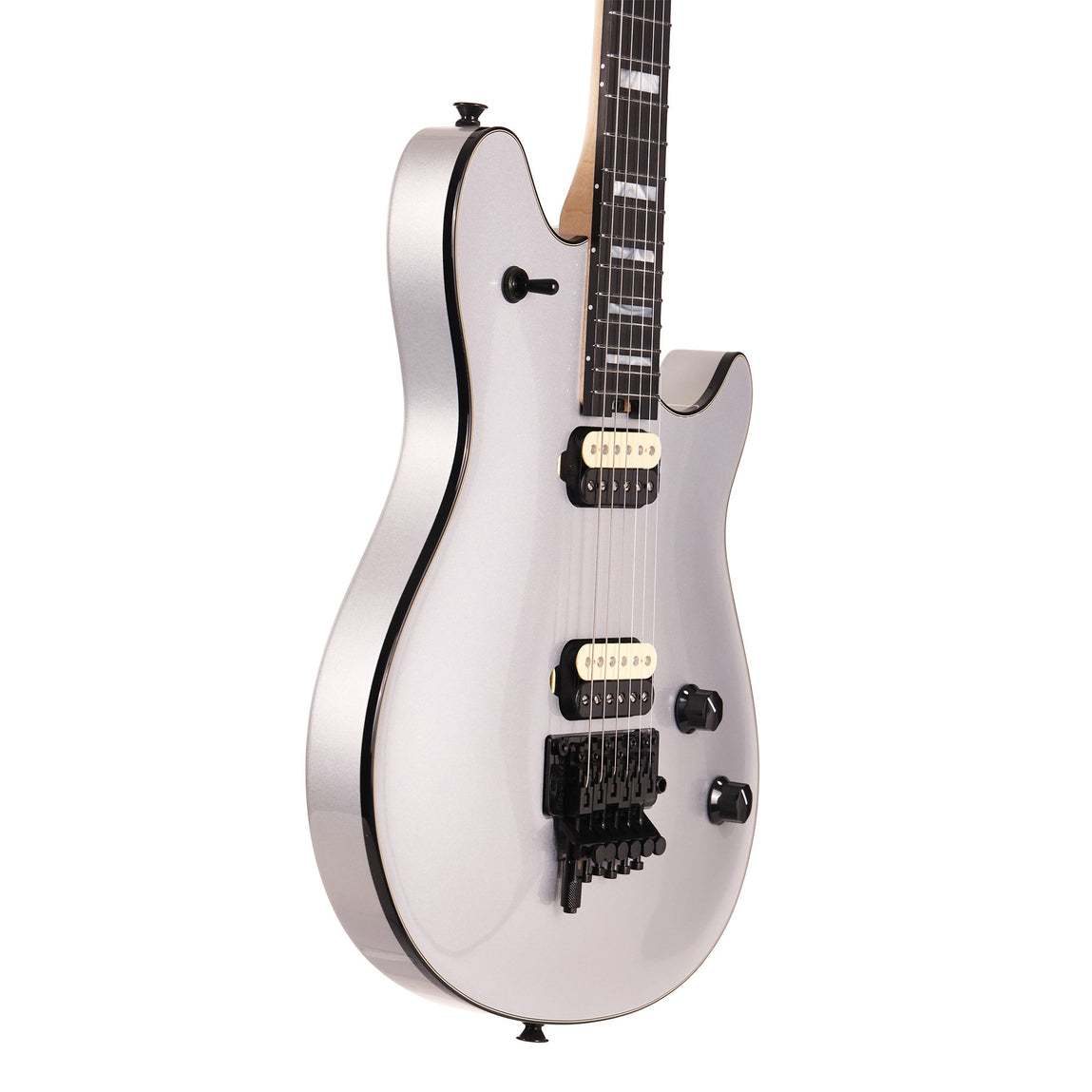 EVH Wolfgang USA Guitar Silver | The Music Zoo