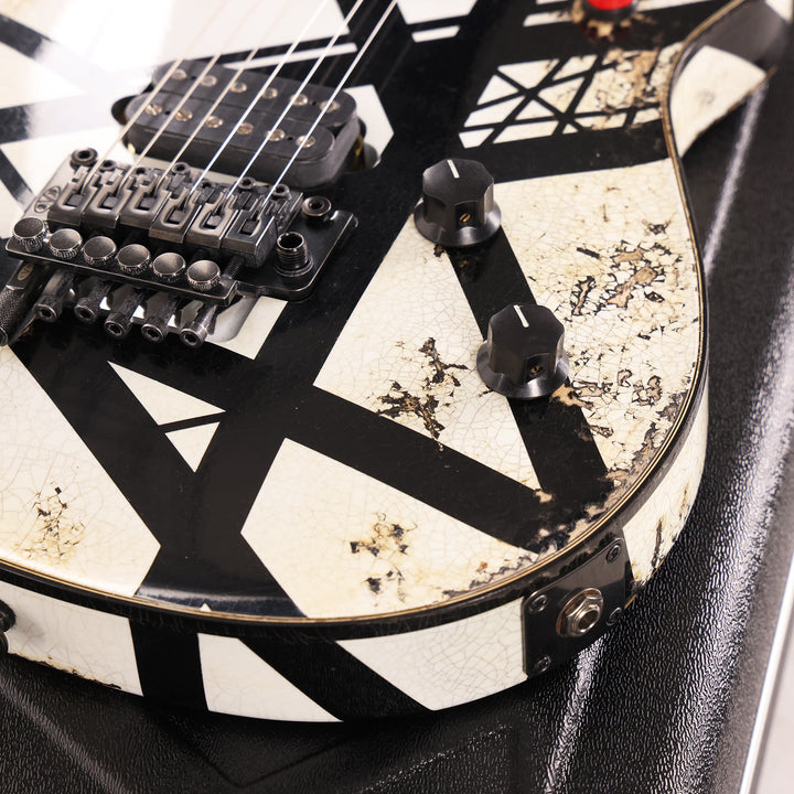 EVH Custom Shop Wolfgang Special Edition Relic Black and White Stripes