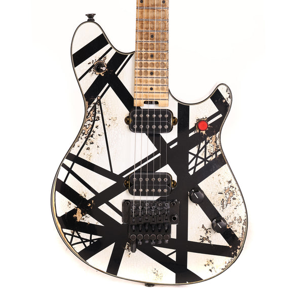 EVH Custom Shop Wolfgang Special Edition Relic Black and White Stripes