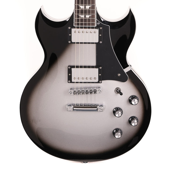 Woodrite Warlord Standard Guitar Silverburst