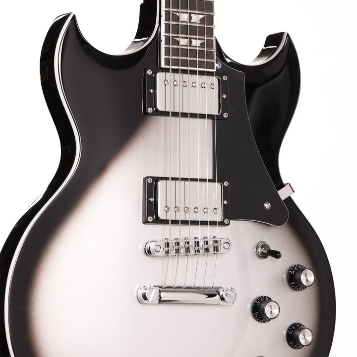 Woodrite Warlord Standard Guitar Silverburst