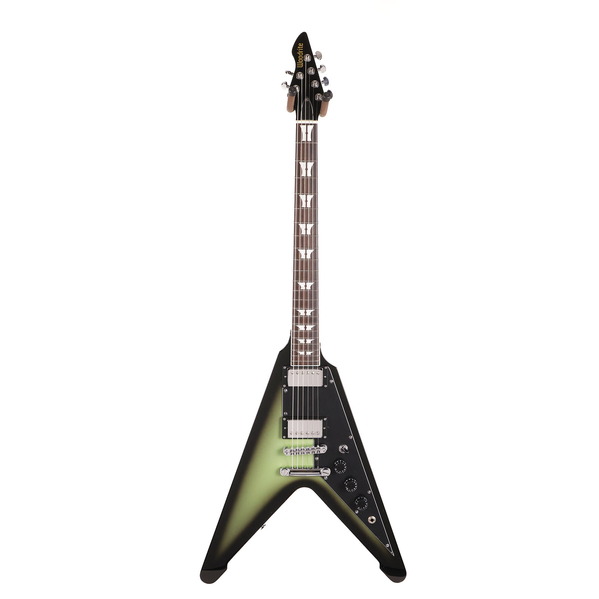 Woodrite Guitars Vagabond Aged Silverburst — 3