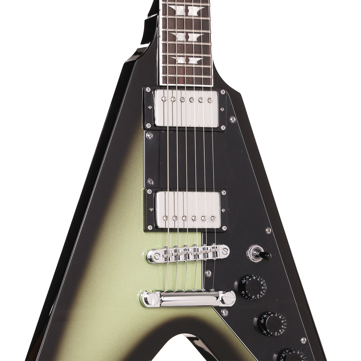 Woodrite Guitars Vagabond Aged Silverburst — 5