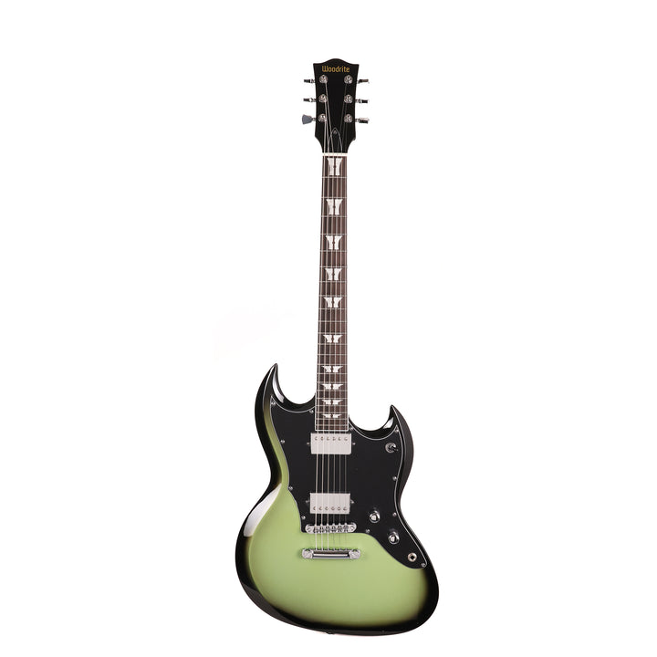 Woodrite Guitars Switchblade HT Guitar Aged Silverburst